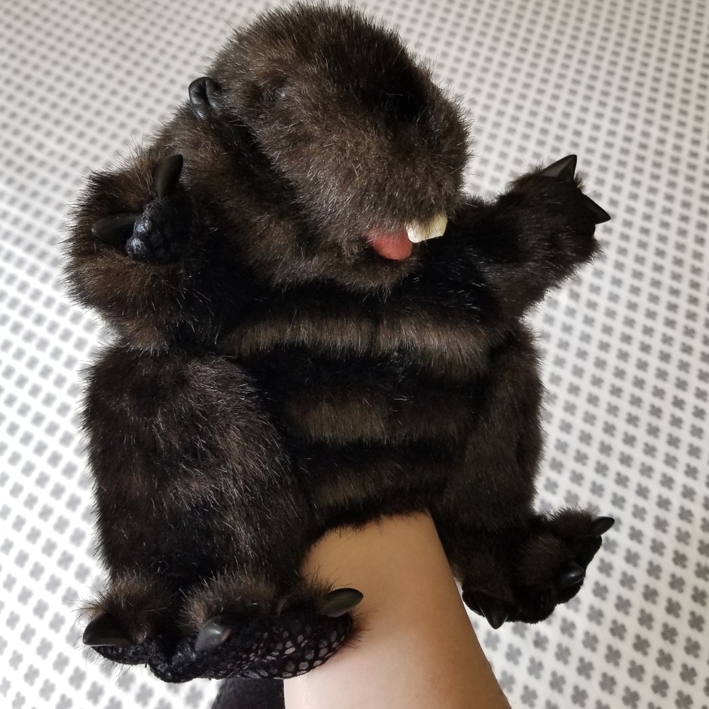 Like New Folkmanis Beaver Puppet